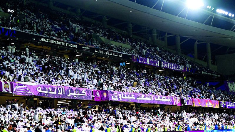 الامارات | العين خفّض سعة الملعب لأقل من 25 ألفاً حفاظاً على سلامة الجمهور