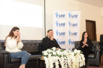 إيناس الجرمقاني وزياد برجي يطلقان مسابقة "IAAF AWARDS" في ثانوية بعقلين الرسمية