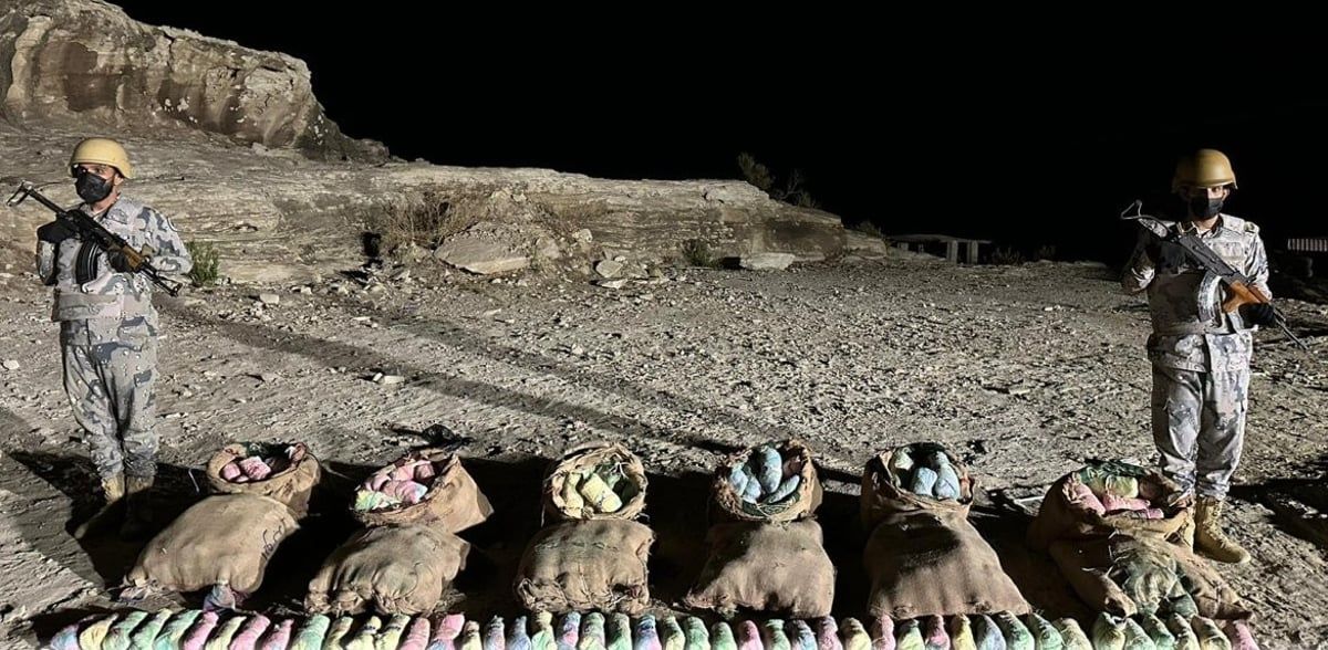 عسير.. "حرس الحدود" يحبط تهريب "240" كيلوجرامًا من "القات المخدّر"