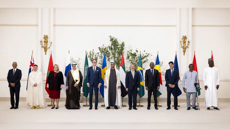 الامارات | رئيس الدولة: الإمارات حريصة على ترسيخ قاعدة علاقاتها مع مختلف دول العالم