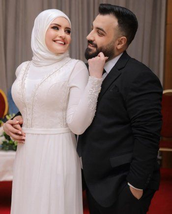 عقد قران زميلنا في موقع "الفن" المصور عمر طبارة على الدكتورة راغدة الأروادي-بالصور