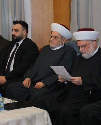عقد قران زميلنا في موقع "الفن" المصور عمر طبارة على الدكتورة راغدة الأروادي-بالصور