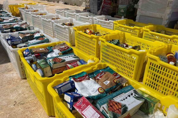 حملة "دينار لتجهيز سلة رمضان" في ليبيا... صور