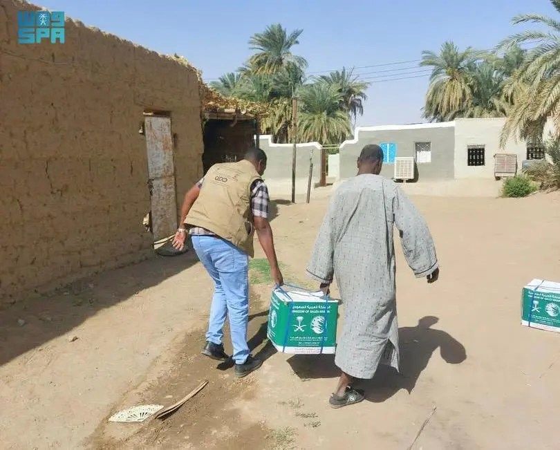 السعودية | مركز الملك سلمان للإغاثة يوزع 369 سلة غذائية في محلية دنقلا بالولاية الشمالية في جمهورية السودان