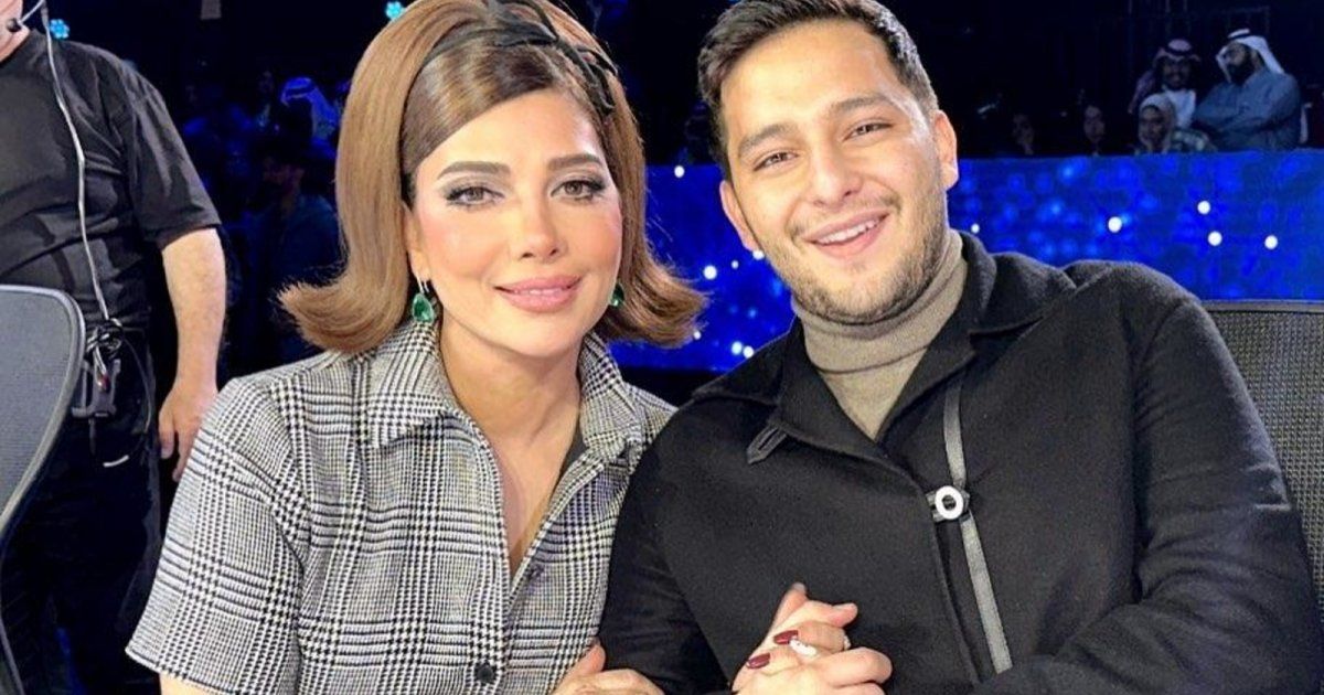 أصالة تعايد إبنها خالد الذهبي بعيد ميلاده - بالصورة
