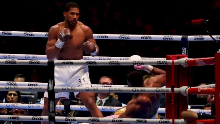 جوشوا "الأقوى عالمياً" في الملاكمة يدمّر نغانو