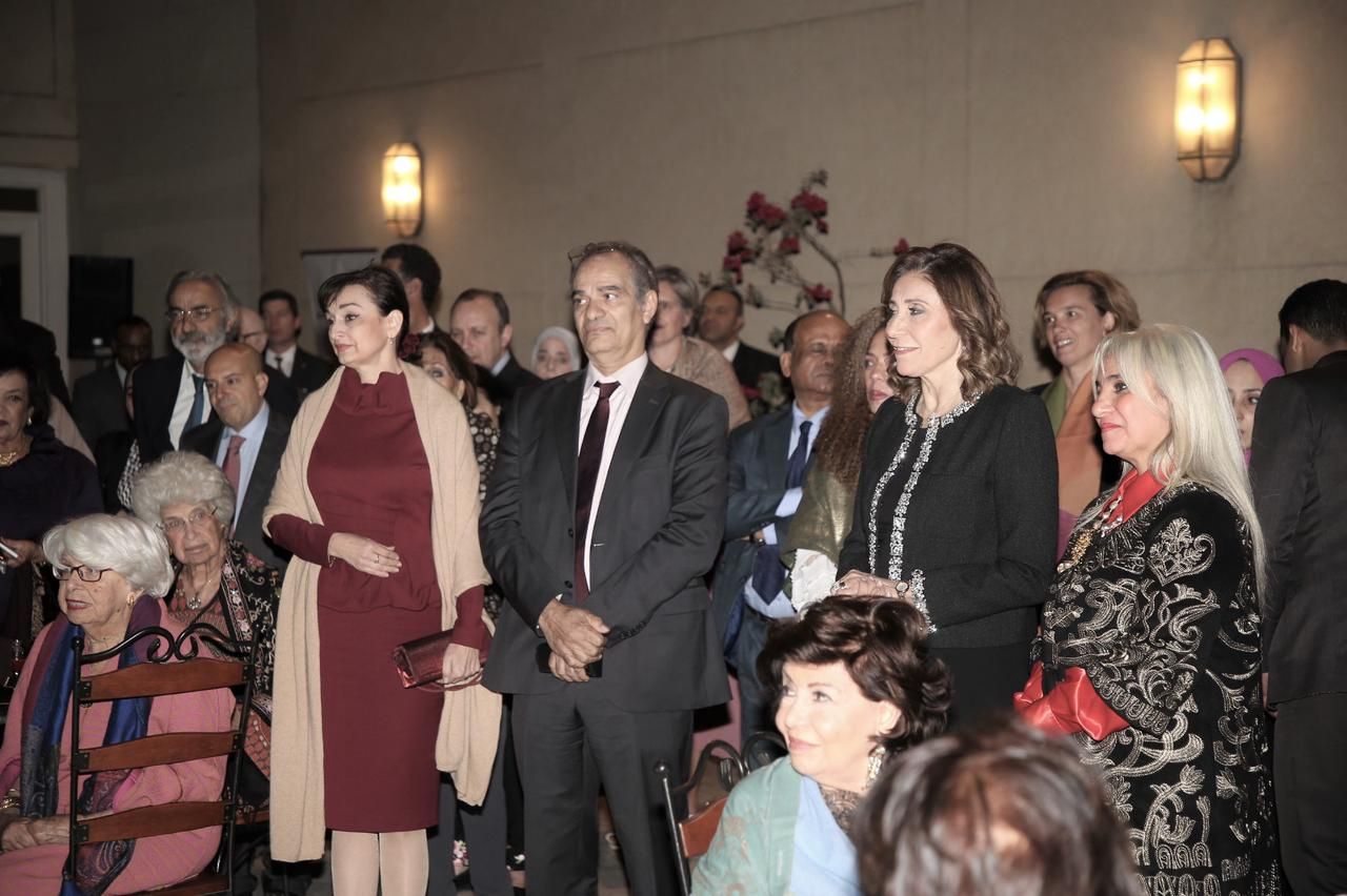 وزيرة الثقافة وسفير فرنسا بالقاهرة يشهدان عرض "كارمن" بالأوبرا