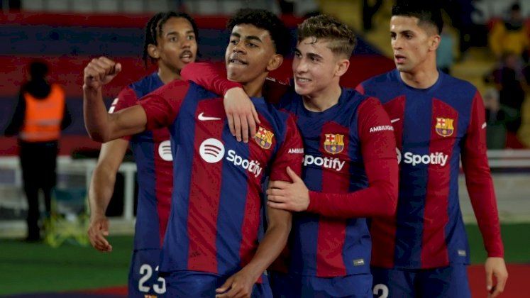 لاعب يبلغ 16 عاماً ينقذ برشلونة من فخ مايوركا