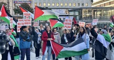 مسيرات حاشدة فى باريس للمطالبة بوقف دائم لإطلاق النار بغزة