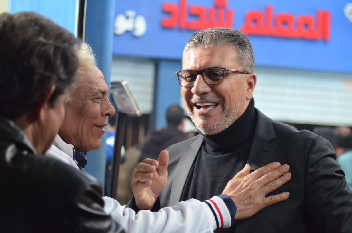 عمرو الليثي يقدم حلقة خاصة من مكان تصوير مسلسل "المعلم" لمصطفي شعبان