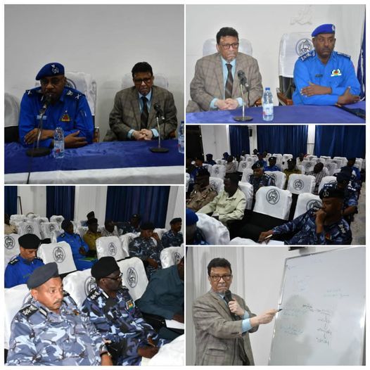 شرطة ولاية البحرالاحمر تنظم محاضرة تنويرية حول المناهضة القانونية لانتهاكات المليشيا المتمردة