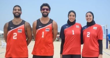 رجال الطائرة الشاطئية يفوزون على كوت ديفوار.. ومنتخب السيدات يهزم السنغال