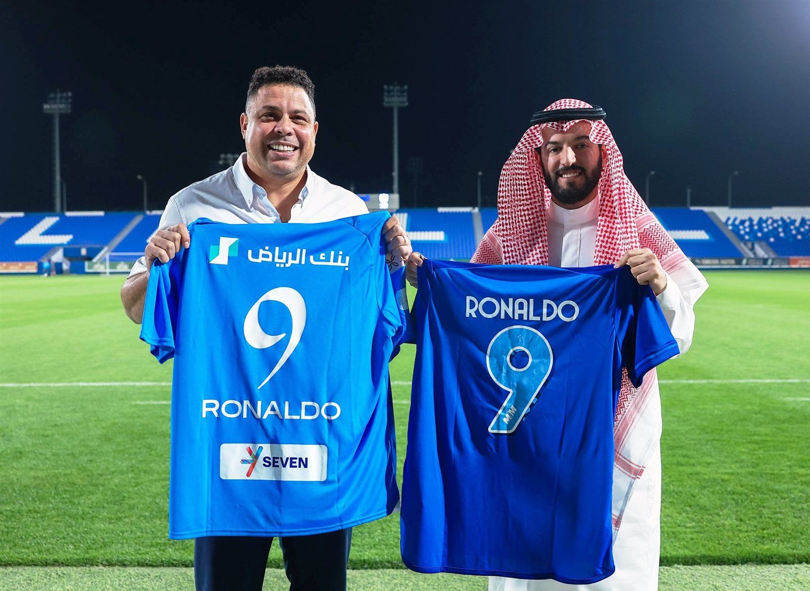 شاهد.. رونالدو في تدريبات الهلال السعودي ورسالة خاصة للاعبين