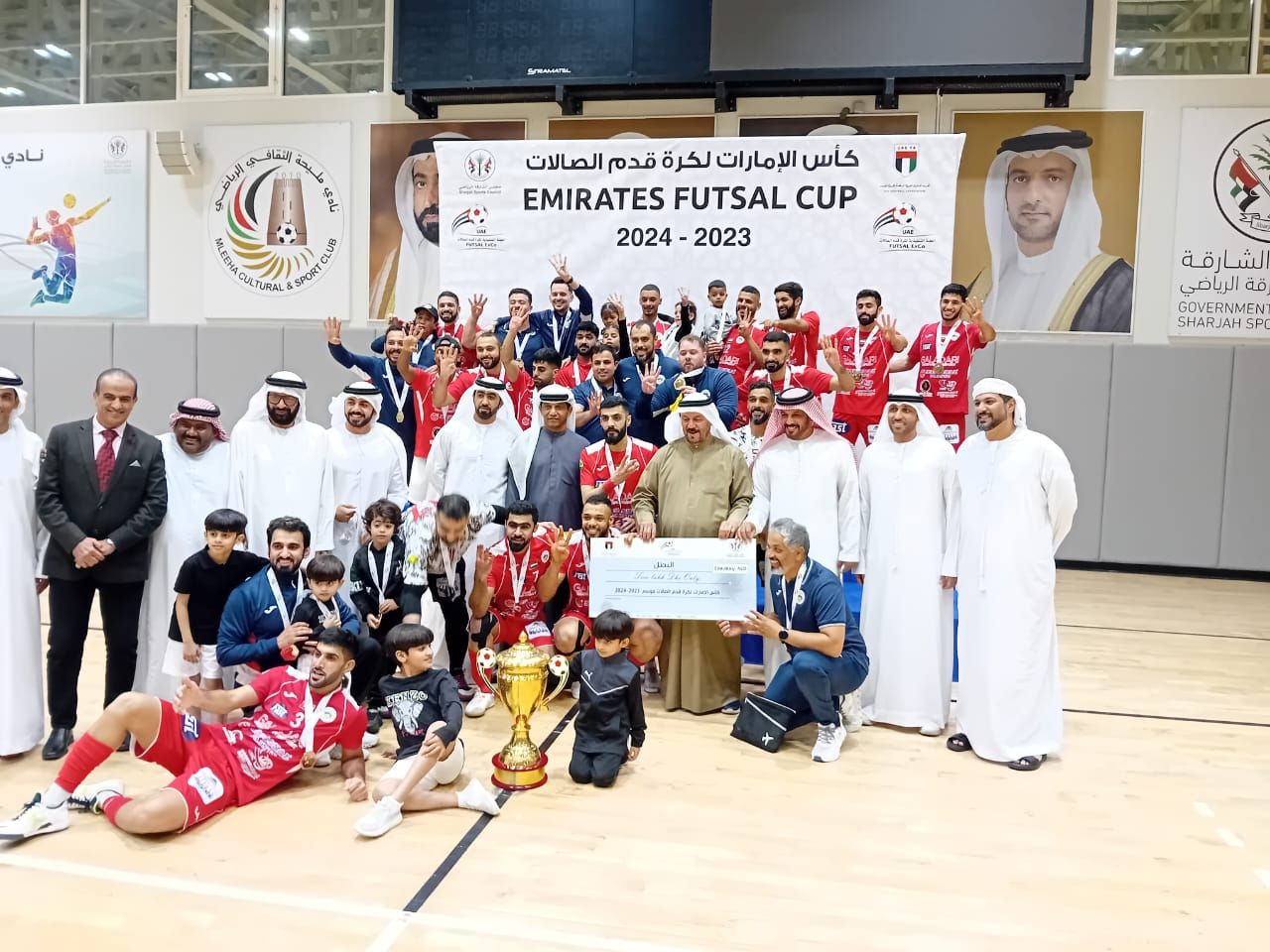 الامارات | البطائح يهزم خورفكان ويفوز بكأس الامارات للصالات