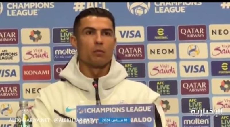 تراند اليوم : شاهد.. تعليق جديد من "كريستيانو " عن حركته الخادشة أمام جماهير الشباب: الخطأ يحدث من الجميع وأنا أخطئ مثل كل الناس