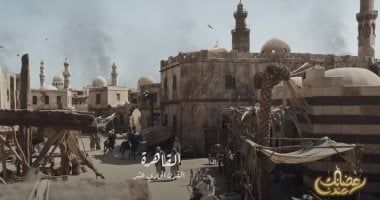 لوحات بيتر ميمى الفنية فى تريللر مسلسل الحشاشين.. صور