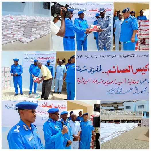 مدير شرطة الولاية الشمالية يدشن كيس الصائم لمنسوبي شرطة الولاية – صور