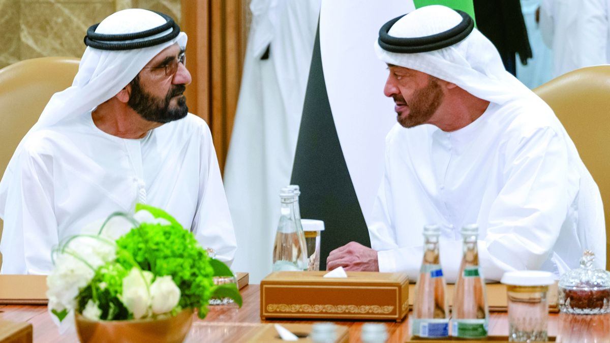 الامارات | رئيس الدولة ونائباه يهنئون قادة الدول العربية والإسلامية بحلول شهر رمضان المبارك