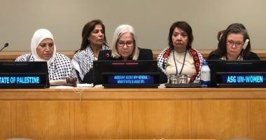 الجامعة العربية تدعو إلى دعم المرأة الفلسطينية فى مسيرة نضالها