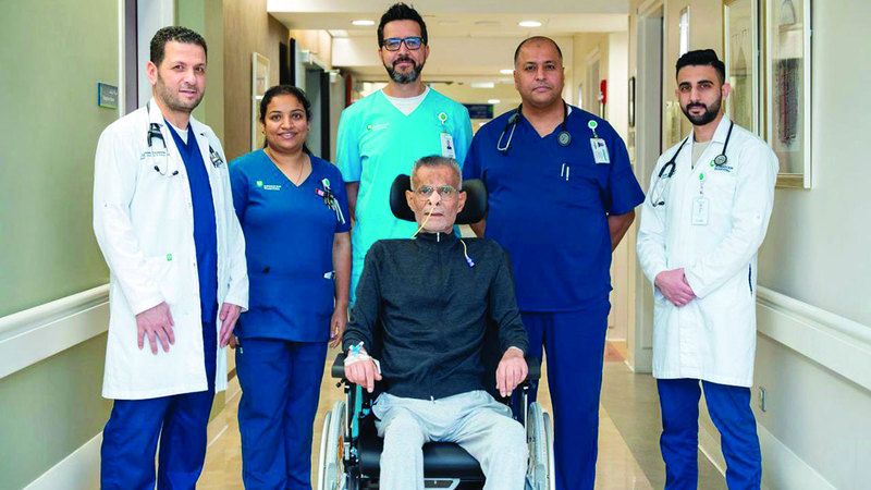 الامارات | وحدة العناية المركزة في المستشفى الأميركي بدبي تنجح في علاج مريض يبلغ من العمر 76 عاماً