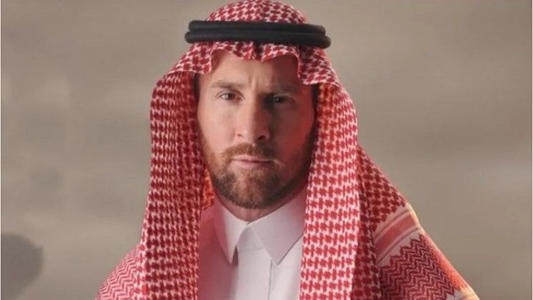 ميسي الوجه الإعلاني لماركة ملابس سعودية