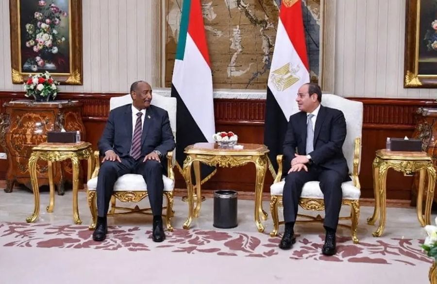 مجلس السيادة يتلقى تهنئة الرئيس المصري بمناسبة حلول شهر رمضان