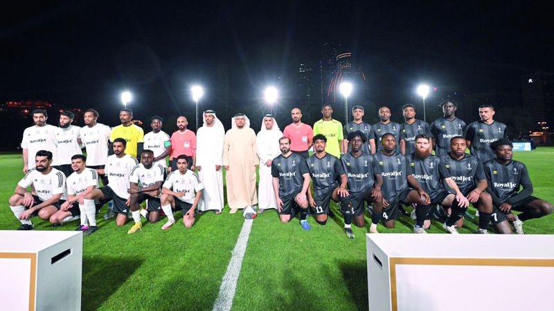 الامارات | افتتاح بطولة «كأس منصور بن زايد لكرة القدم»