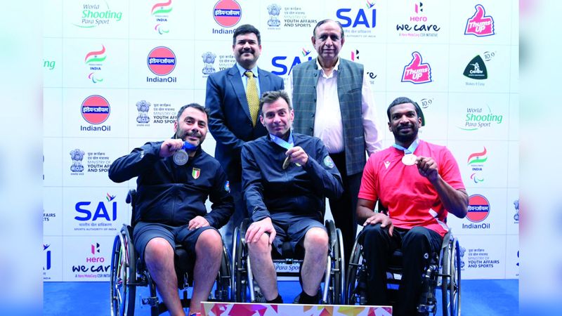 الامارات | 3 ميداليات إماراتية في مونديال الرماية لأصحاب الهمم