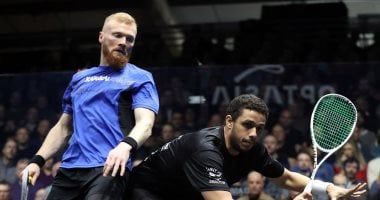 مصطفى عسل يتأهل لنصف نهائى بطولة أوبتاسيا للاسكواش