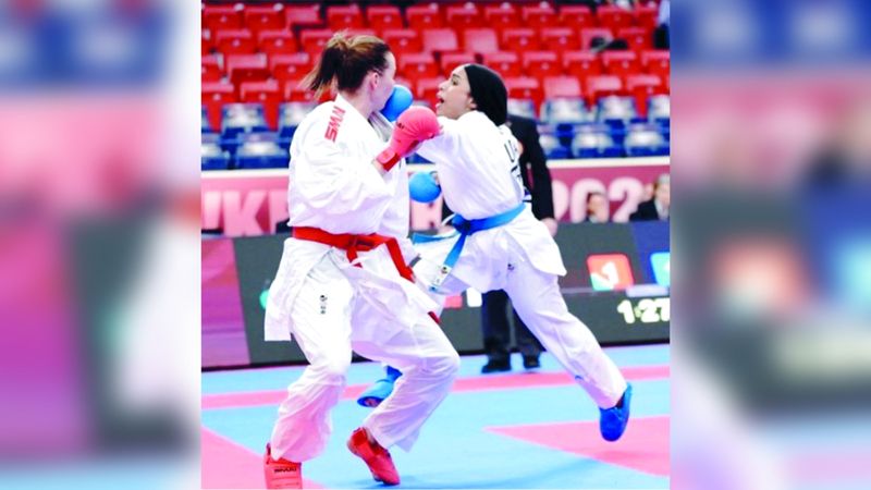الامارات | حوراء وسارة تشاركان في الدوري العالمي للكاراتيه بتركيا