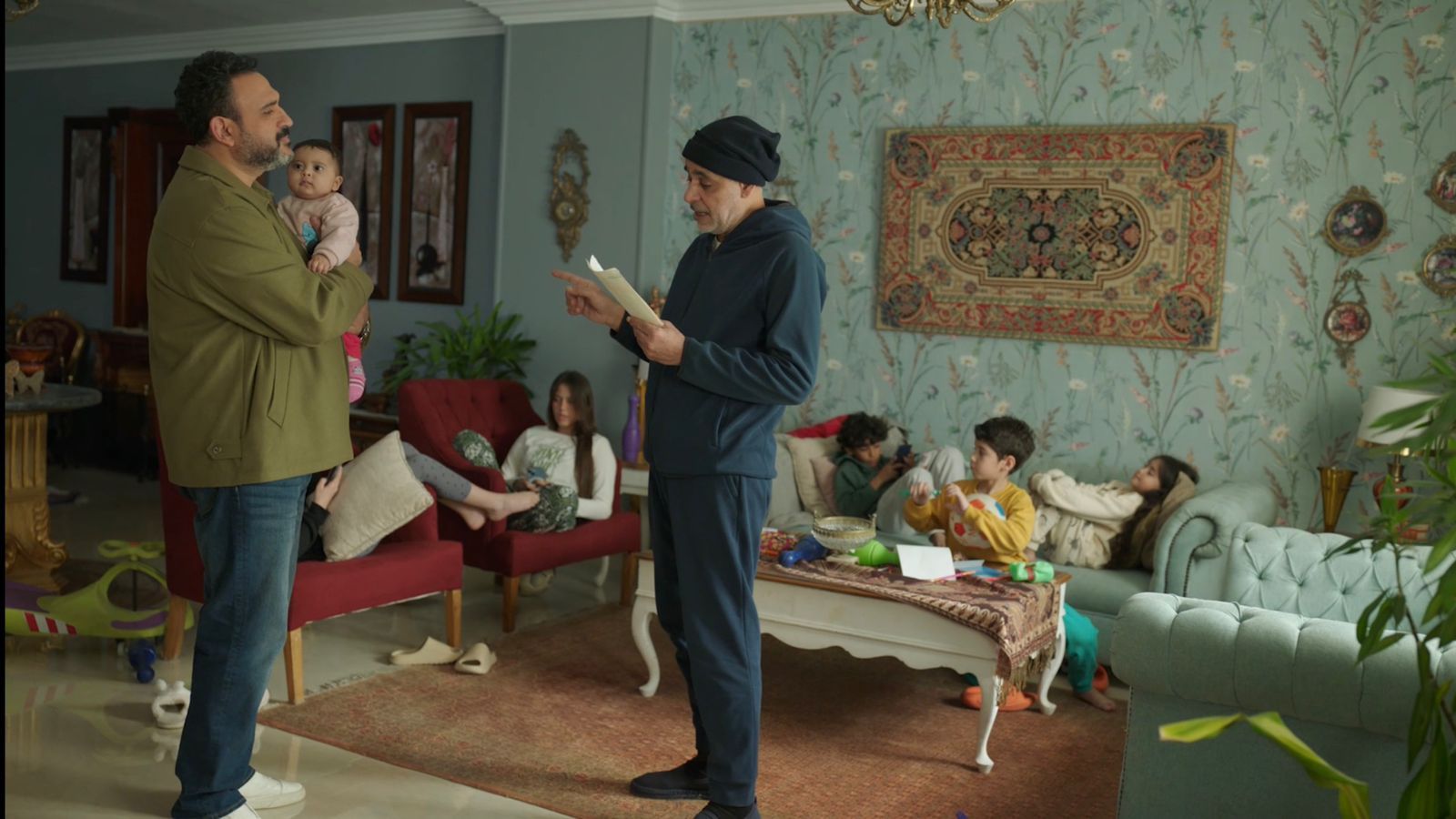 بابا جه الحلقة الخامسة.. أكرم حسني يتحوّل لأب مثالي