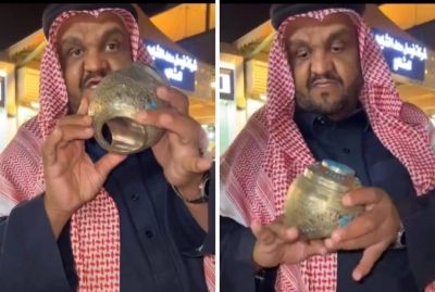 تراند اليوم : شاهد.. شلقم يستعرض خاتم ضخم في حراج سوق الزل بالرياض