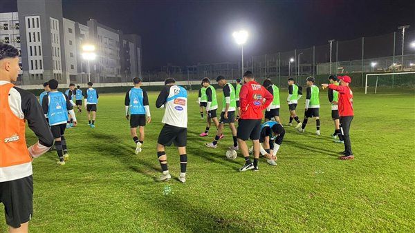 منتخب الشباب يخوض مرانه الأول استعدادا للدورة الودية بالجزائر