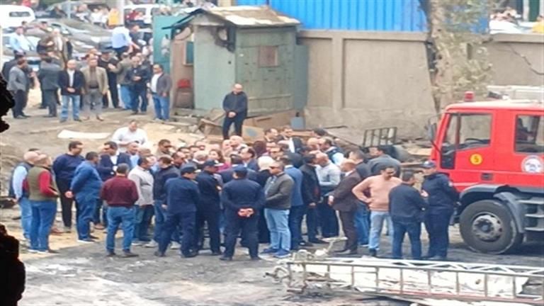 وصول رئيس الوزراء إلى موقع حريق استديو الأهرام (فيديو)