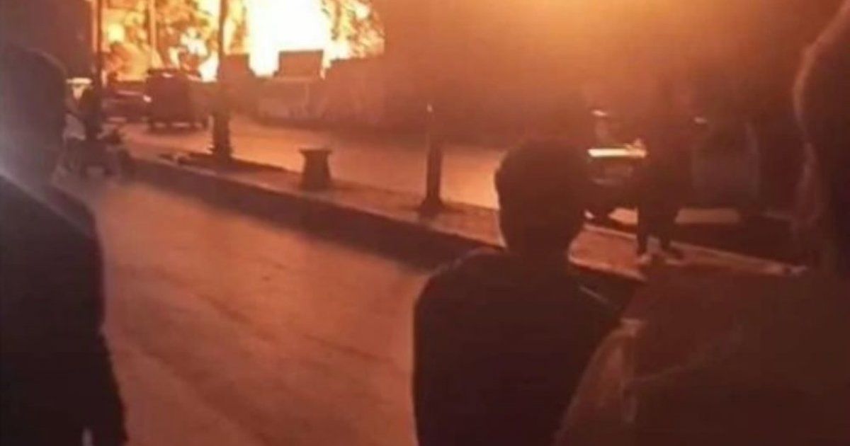 حريق كبير يتسبب بإيقاف مسلسل شهير