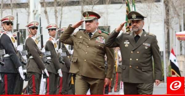 وزير الدفاع الإيراني التقى نظيره السوري: هناك خطط وإجراءات عاجلة لردع الهجمات الصهيونية على سوريا