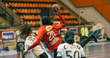 الأهلي يهزم الزمالك فى ليلة تتويج الأحمر بدورى سيدات اليد