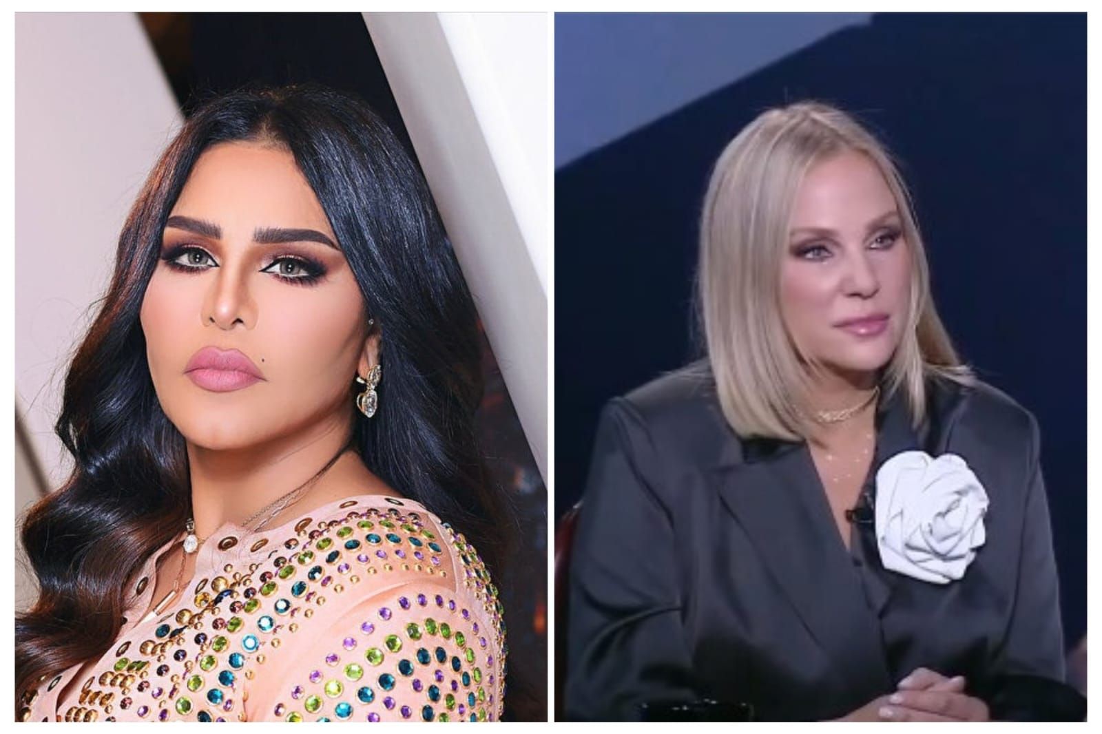 شاهد شيرين رضا تهاجم أحلام: هي شغالة كوافير