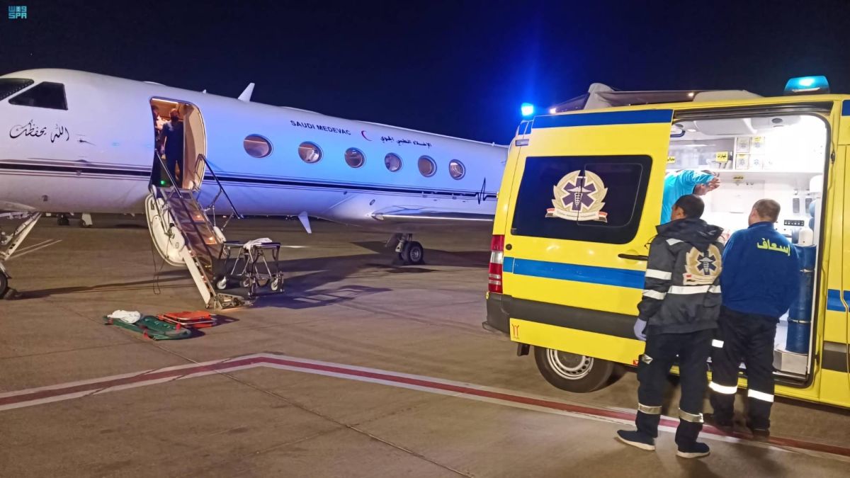 نقل مواطنين من مصر لاستكمال العلاج بالمملكة