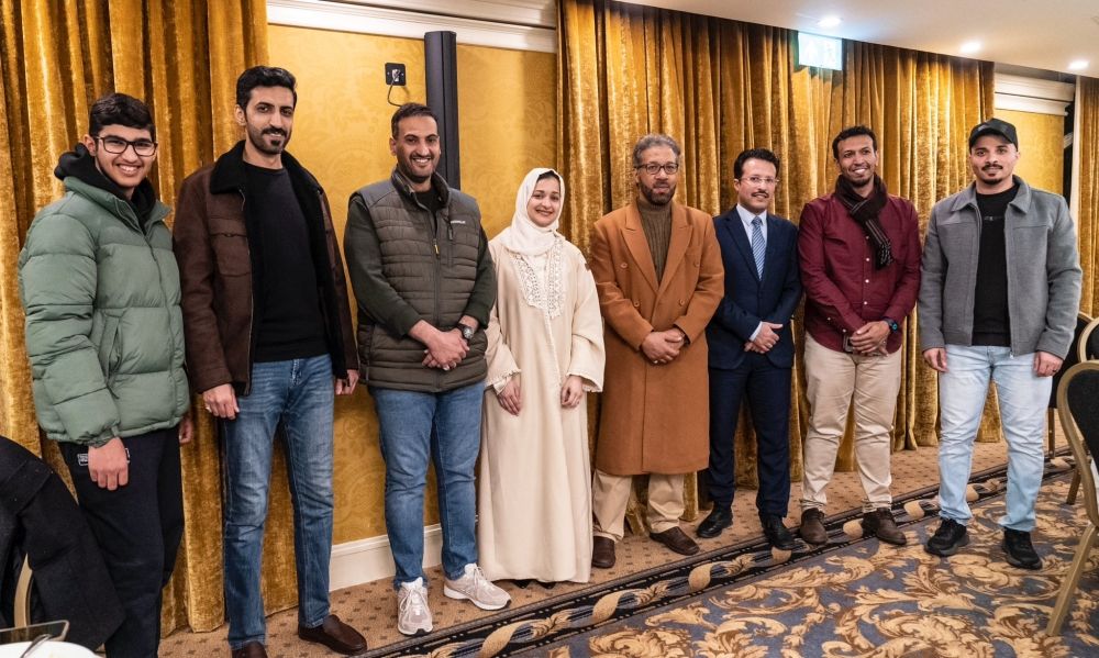 بالصور.. إقامة مأدبة إفطار للمواطنين السعوديين في إيرلندا
