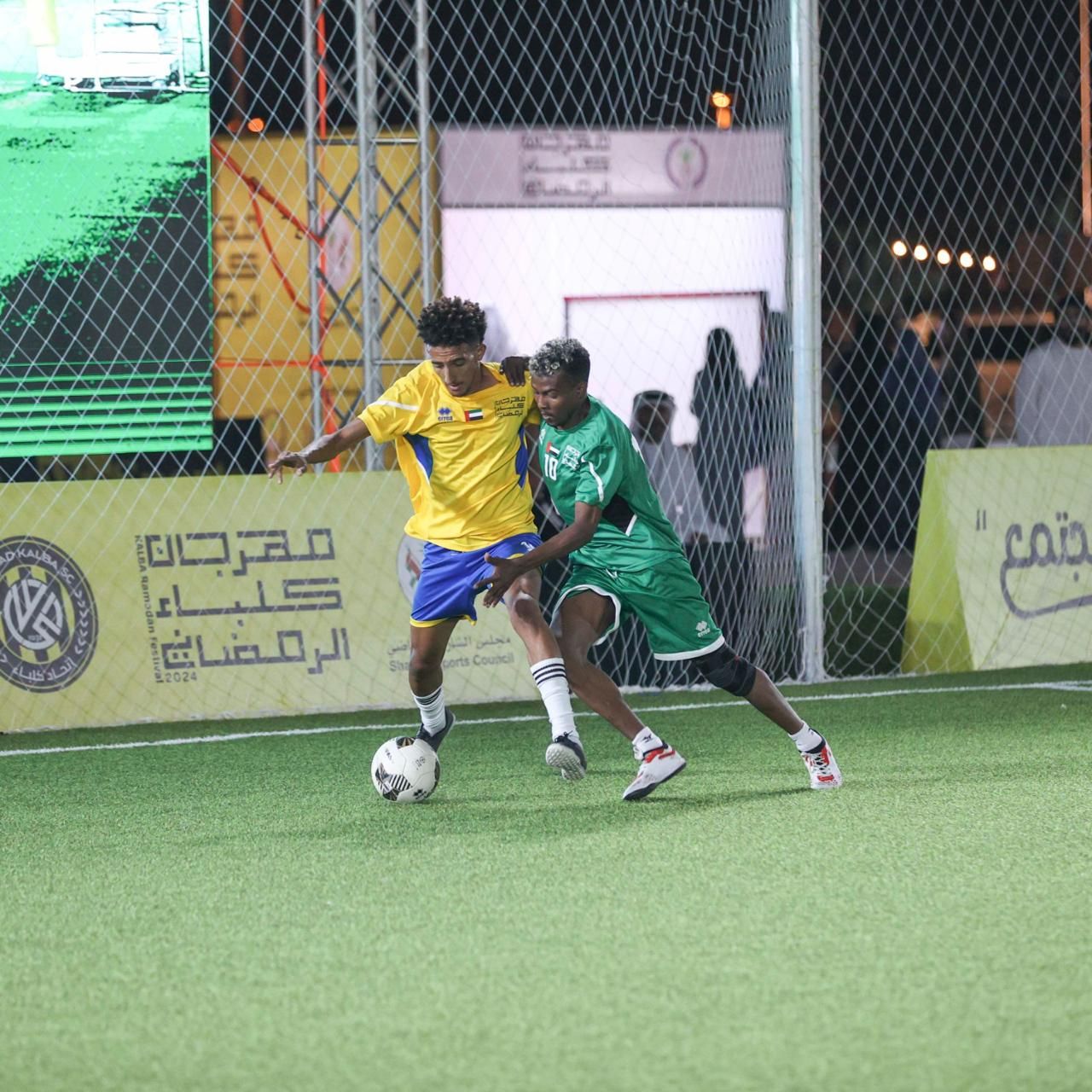 الامارات | غزارة تهديفية في مهرجان كلباء الرمضاني