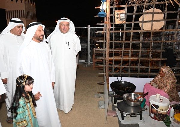 افتتاح سوق الفريج الرمضاني 2024 بالشارقة