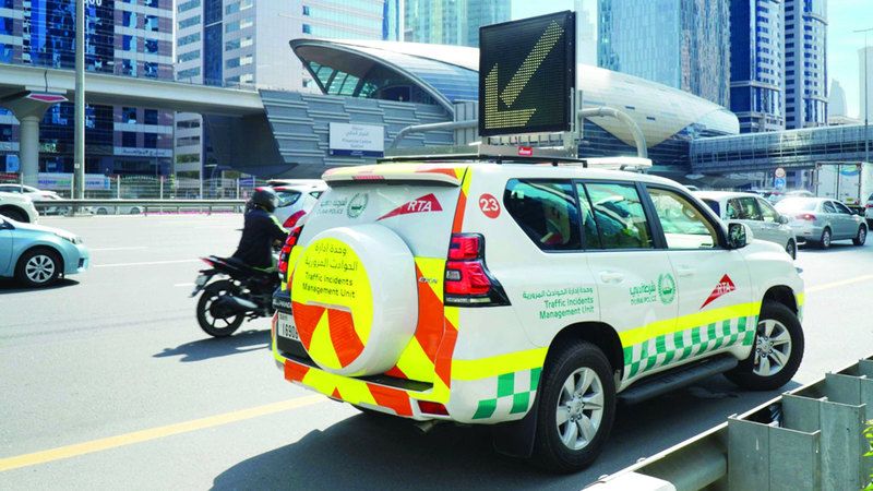 الامارات | «طرق دبي» تتوسع في إدارة الحوادث المرورية لتشمل 17 محوراً وطريقاً حيوياً
