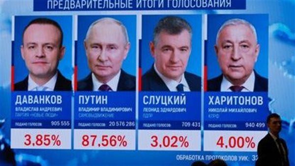 روسيا: 77.44% نسبة المشاركة في الانتخابات الرئاسية
