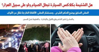 هل "الشتيمة" بكلاكس السيارة يُبطل الصيام ولو على سبيل الهزار؟.. برلمانى