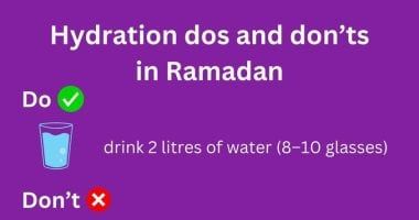 4 نصائح لمريض السكر فى رمضان.. أهمها شرب الماء وتجنب القهوة خلال السحور