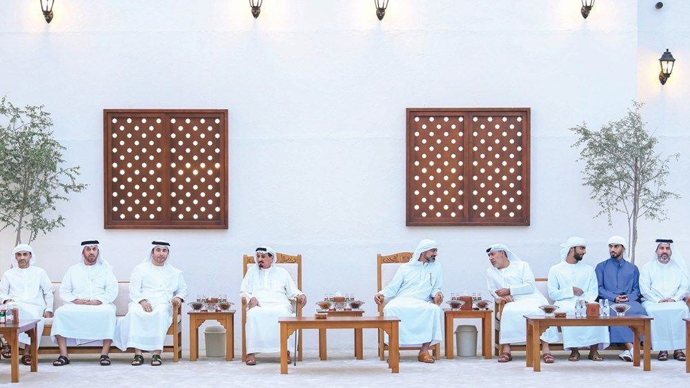 الحكام يواصلون استقبال المهنئين بالشهر الفضيل