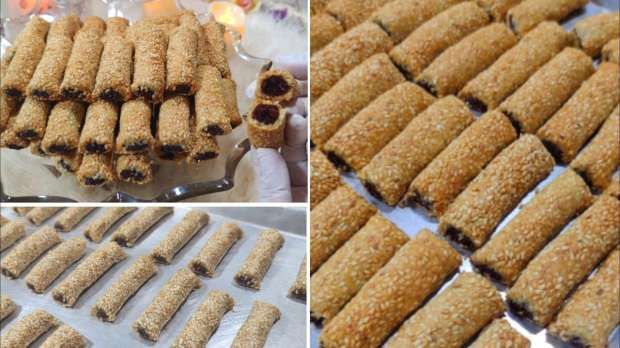 بخطوات بسيطة.. حضري أصابع العجوة بالسمسم في المنزل