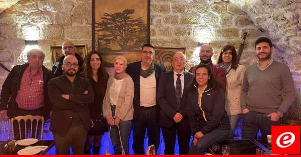 حجار التقى الجمعية الطبية اللبنانية الأوروبية في باريس واتفاق على تعزيز التعاون