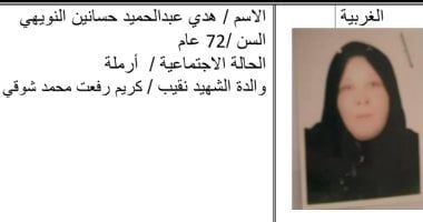 هدى عبد الحميد الأم المثالية.. أم شهيد للشرطة لعام 2024